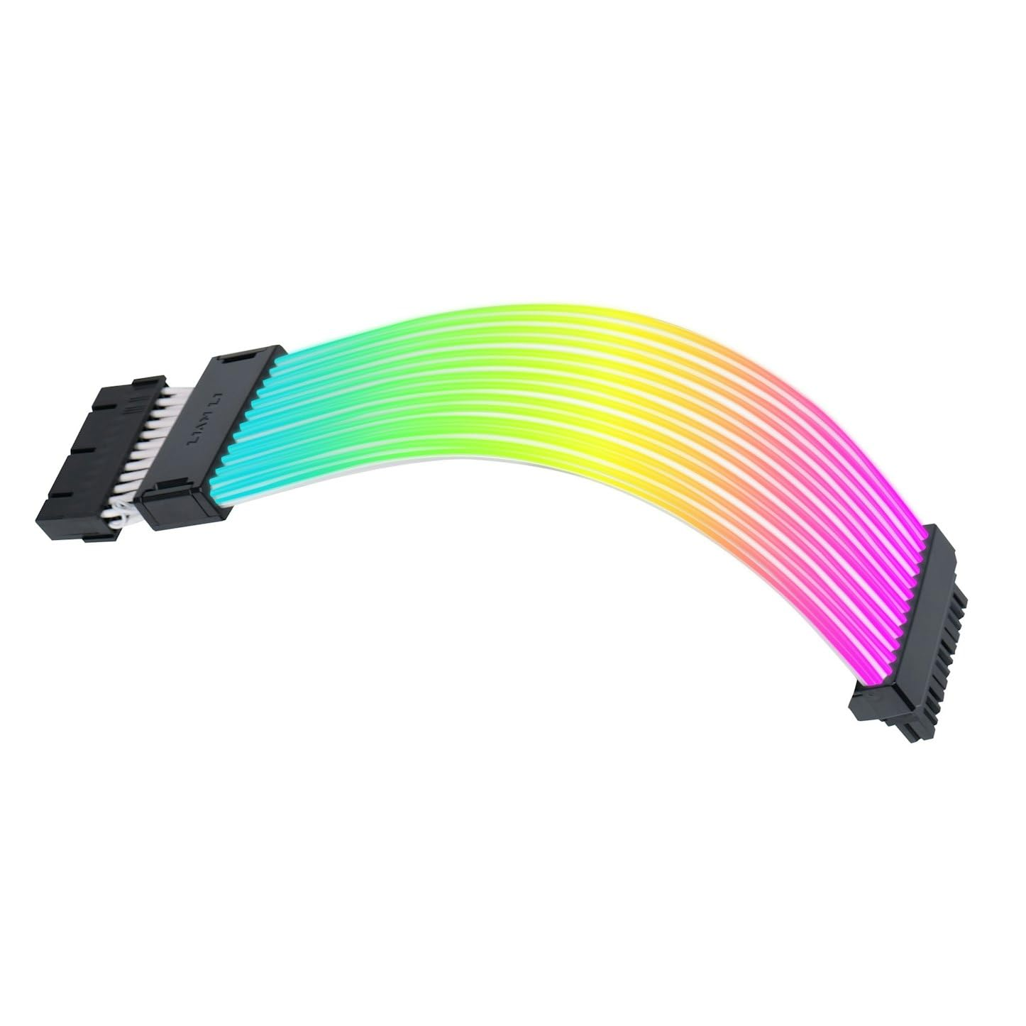 Lian Li Strimer Wireless 24P Addressable RGB Extension Cables For 24-Pin (with Controller) Lian Li Strimer Wireless 24P Addressable RGB Extension Cables For 24-Pin (with Controller)